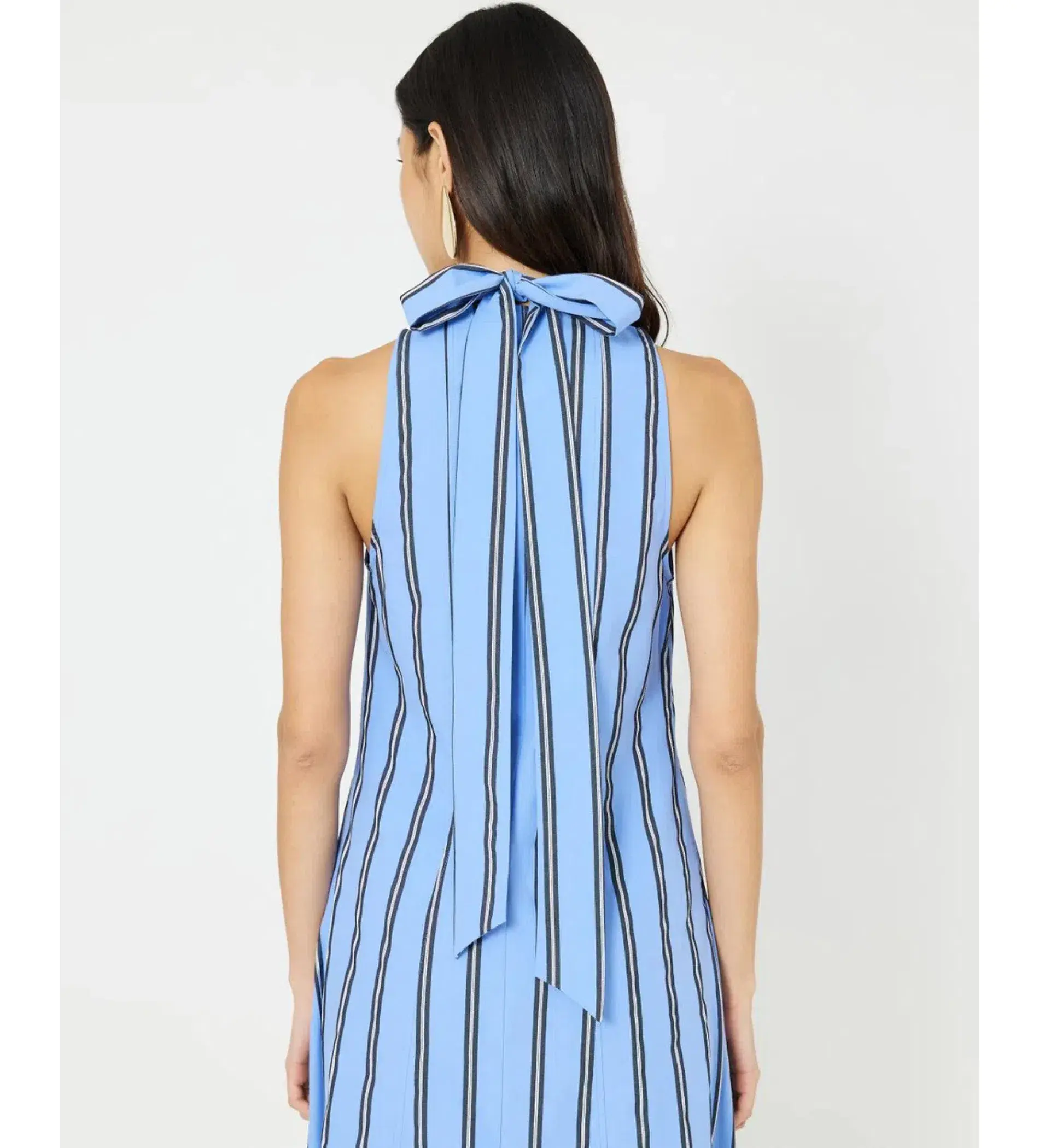 Camilla And Marc Maxi Dress Atoll Stripe Size 12 - Image 7