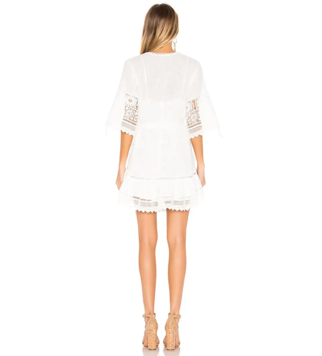 Spell Abigail Mini Dress in White Size S / AU 8 for rent on The Volte - main image