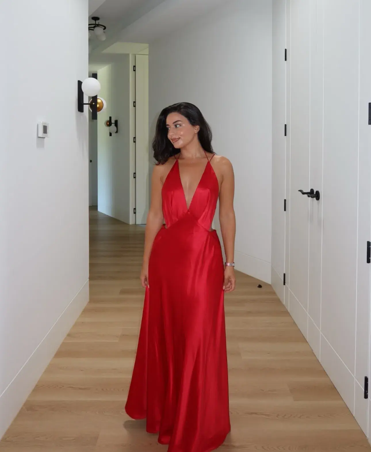 Michael Lo Sordo Tash Maxi Red Size AU 8 - Image 1