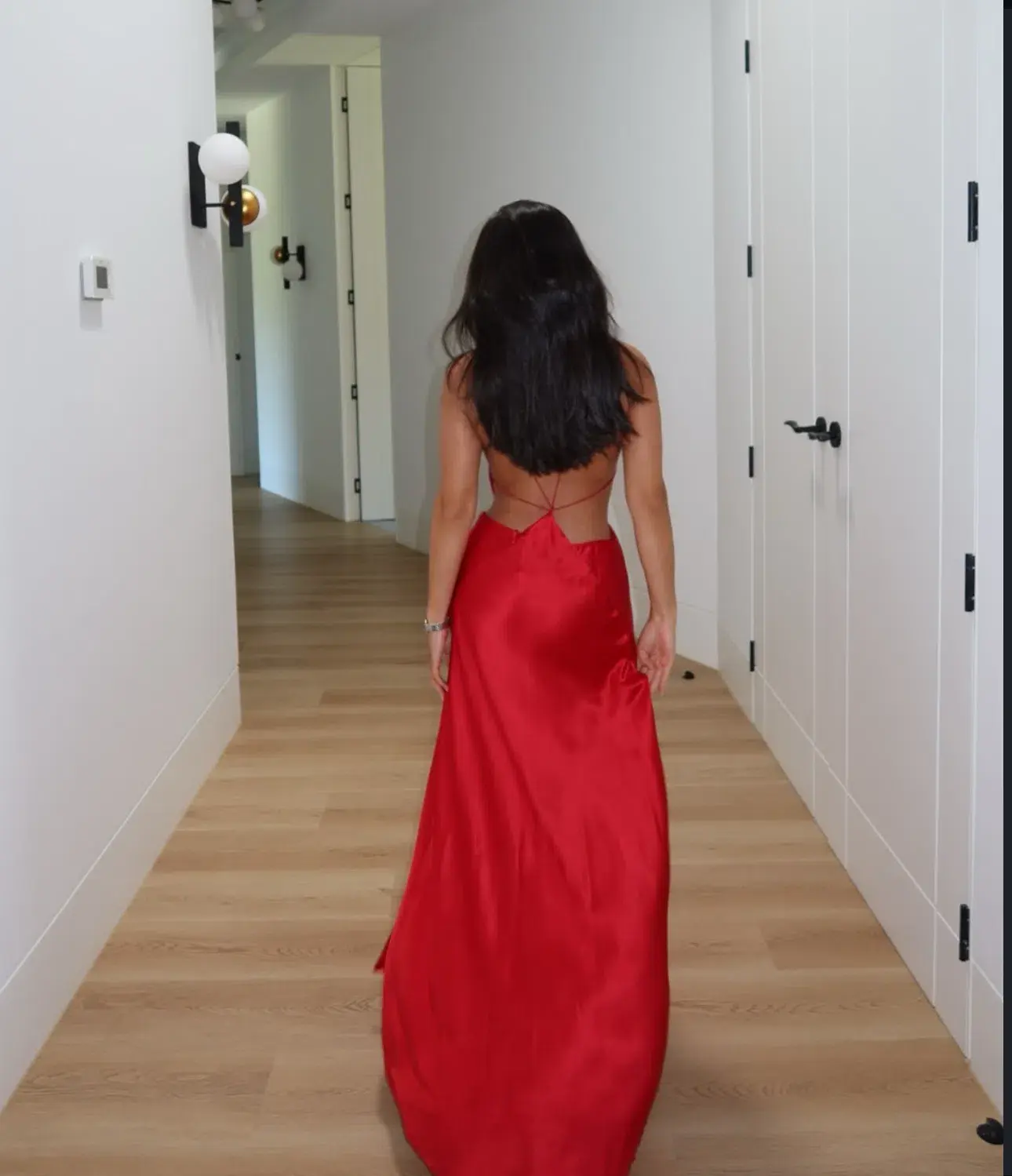 Michael Lo Sordo Tash Maxi Red Size AU 8 - Image 3