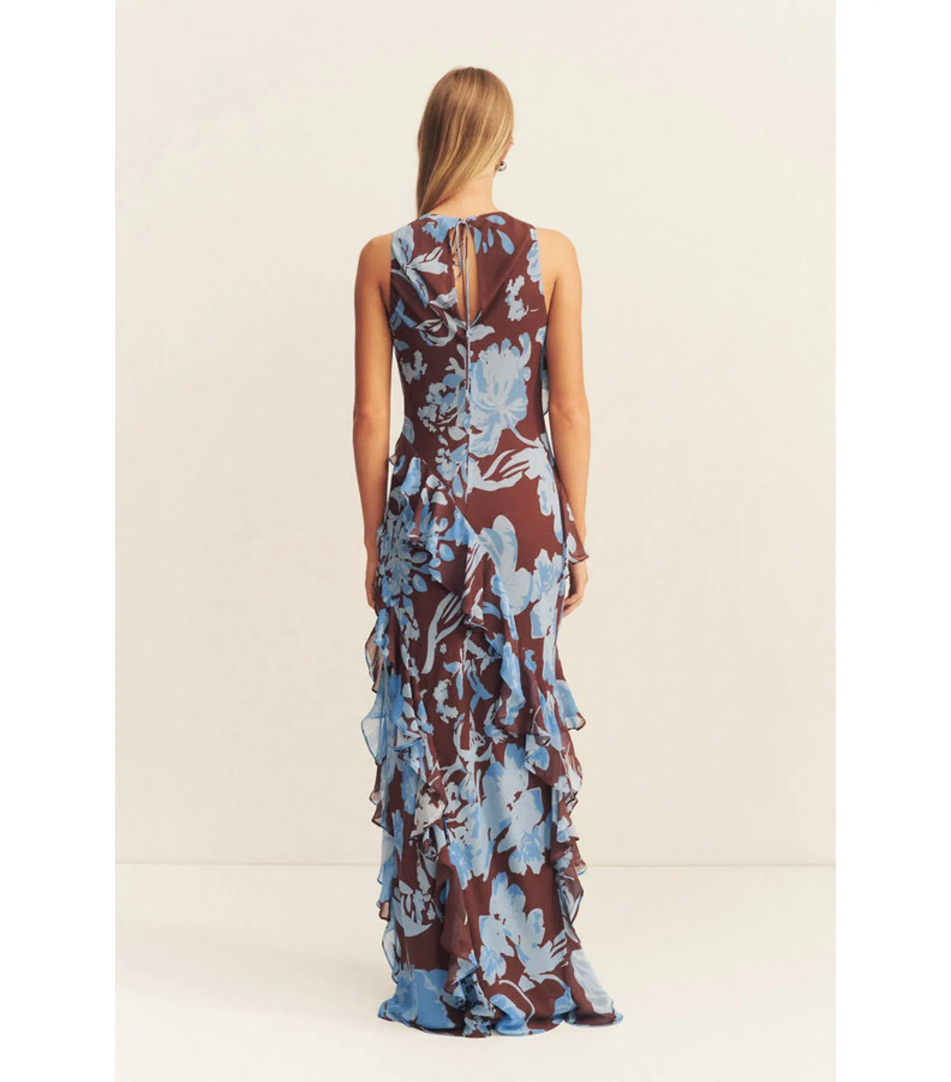 Shona Joy Olson Ruffle Dress- Size AU 10 - Image 5