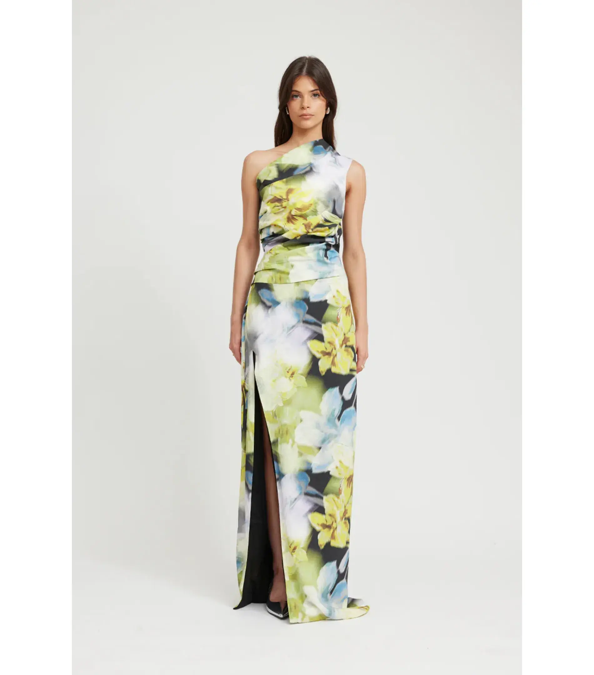 Tojha Cecilia Dress in Midnight Floral Size AU 14 - Image 1