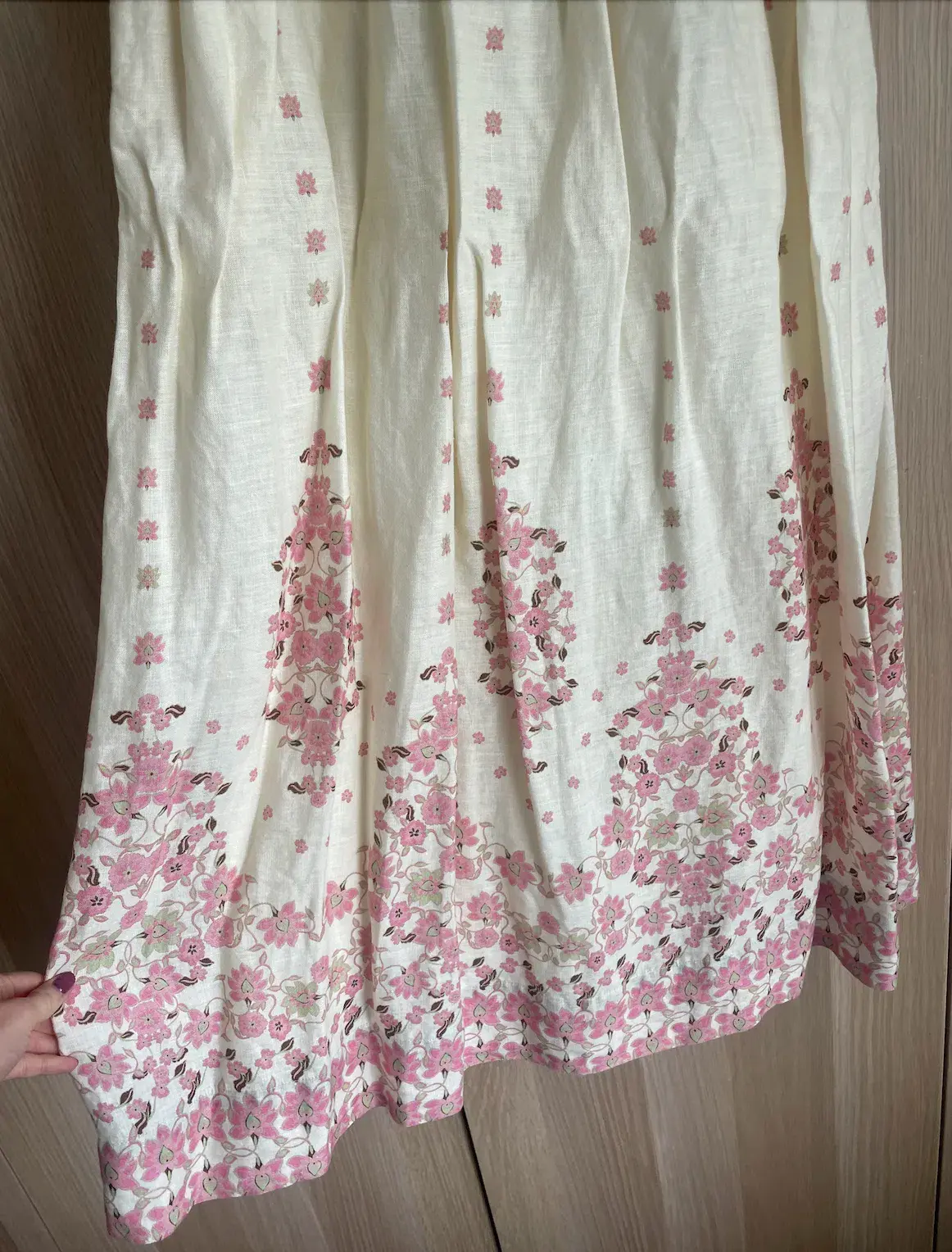 Hansen & Gretel Akacia Maxi Dress Cream Empress In Size 8/S - Image 6