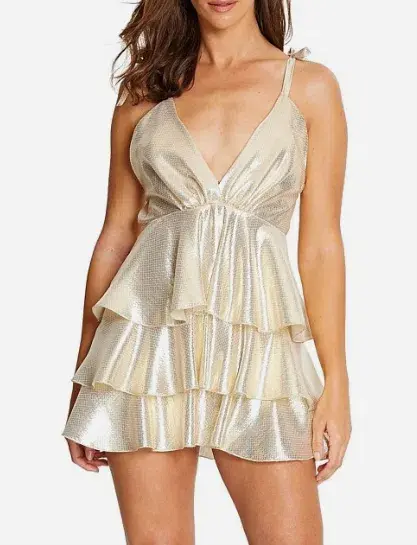 Alice McCall ASTRAL PLANE MINI DRESS - Size 6 - Image 1