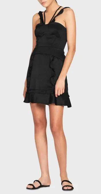 Camilla and Marc Sentry Mini Dress Black Size 8 - Image 1