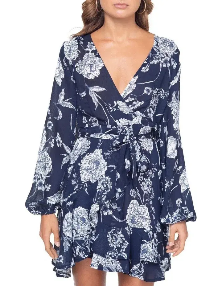 Pilgrim For The Love Mini Dress Floral Size 10 - Image 3