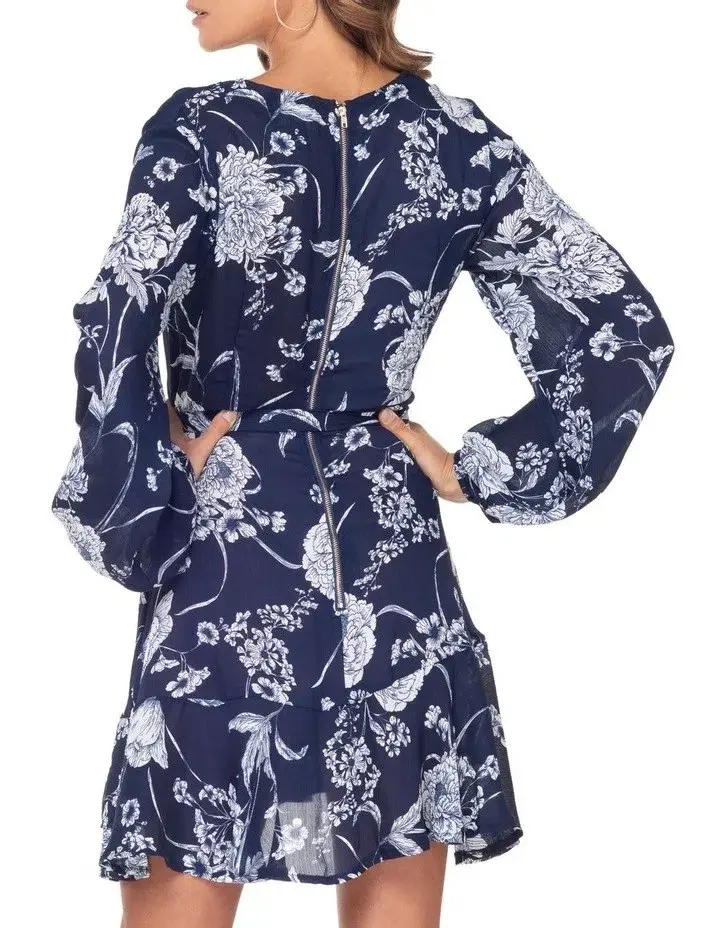 Pilgrim For The Love Mini Dress Floral Size 10 - Image 5