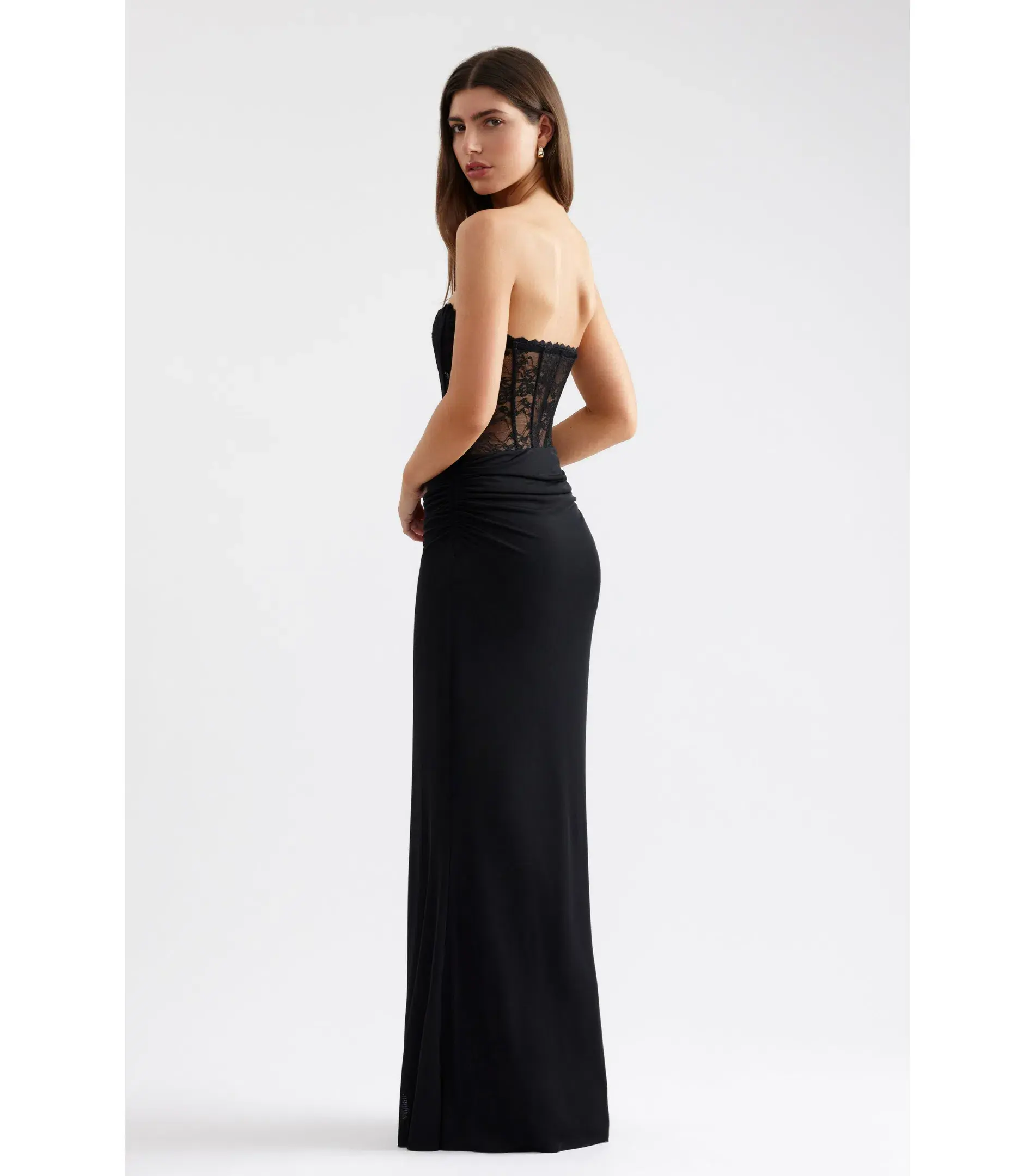 Lexi Alla Dress Black Size AU 8 - Image 4