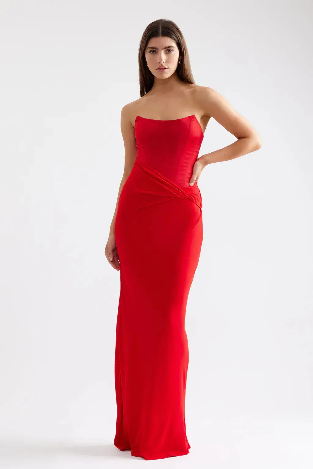 Lexi Elora Maxi Dress Scarlet Size 8 - Image 1