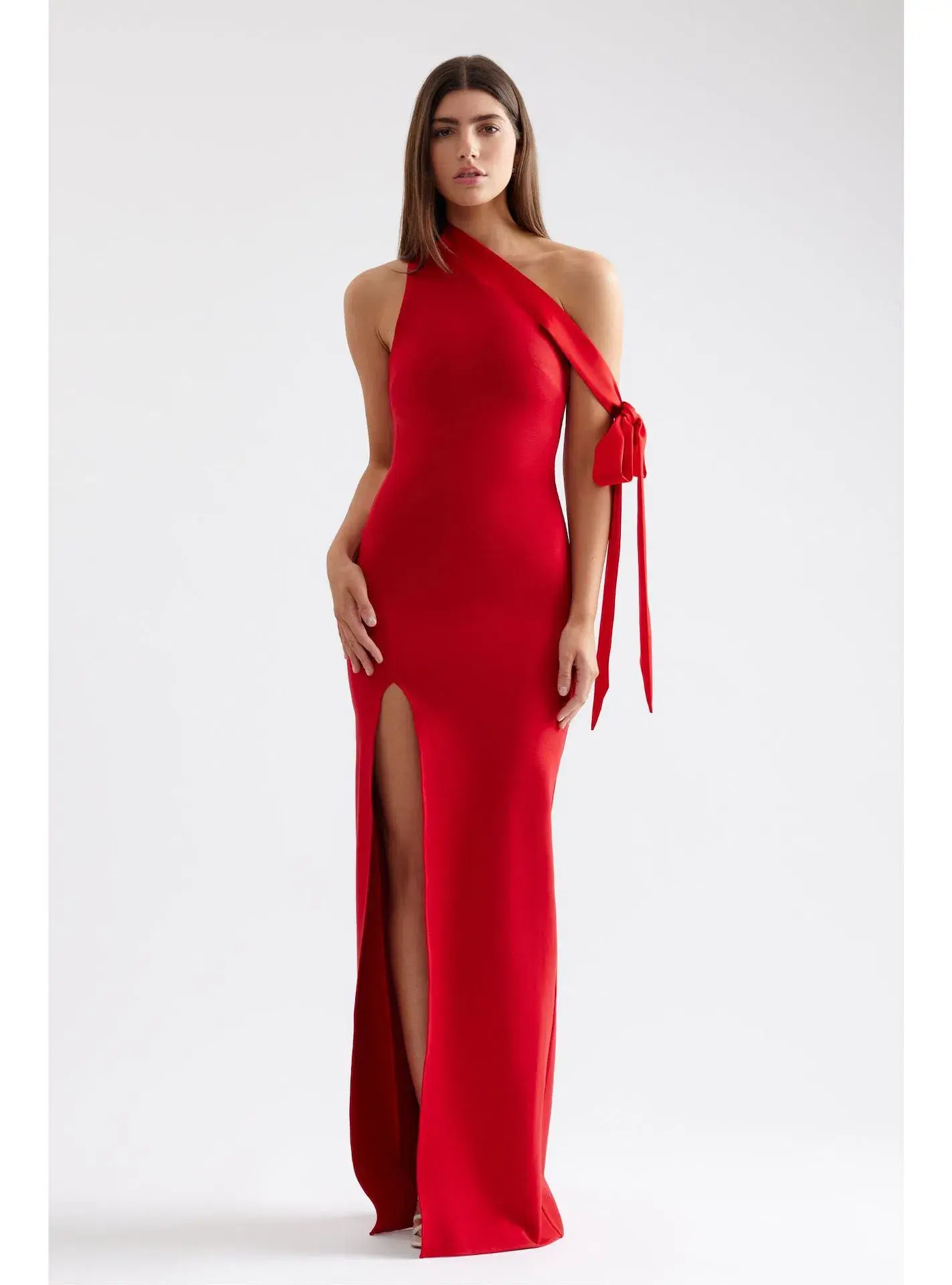 Lexi Sidney Maxi Dress Deep Red Size 8 - Image 1