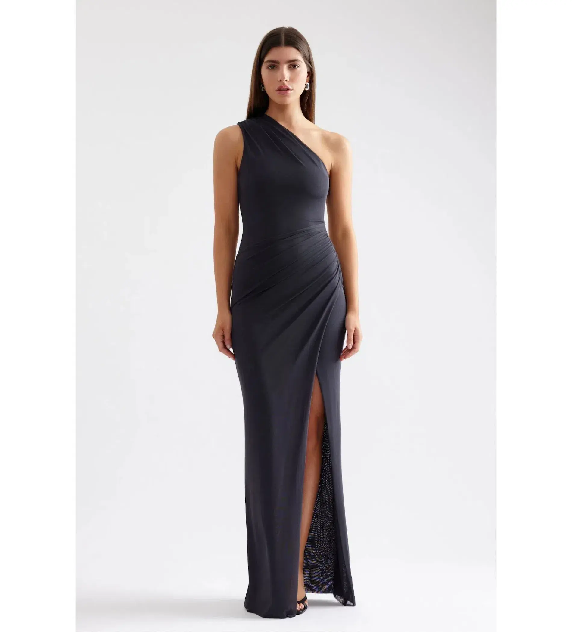Lexi Viola Maxi Dress Charcoal Size 12 - Image 1
