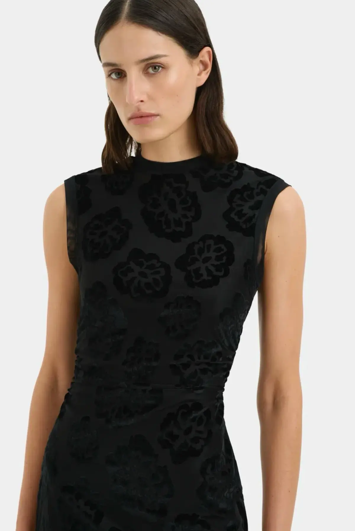 Sir the Label The Vittoria Mini Dress in Midnight Floral Size 1/Au 8  - Image 5