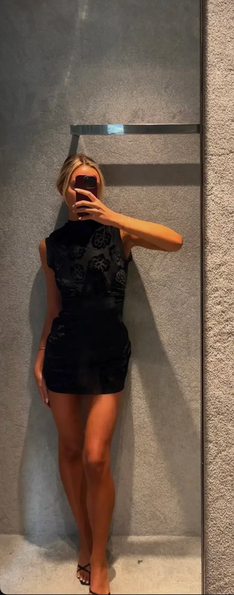 Sir the Label The Vittoria Mini Dress in Midnight Floral Size 1/Au 8  - Image 2