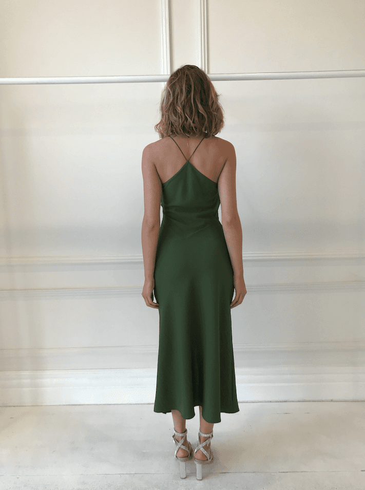 One Fell Swoop - Midi Muse Dress - Herb - Size 10 - Image 3