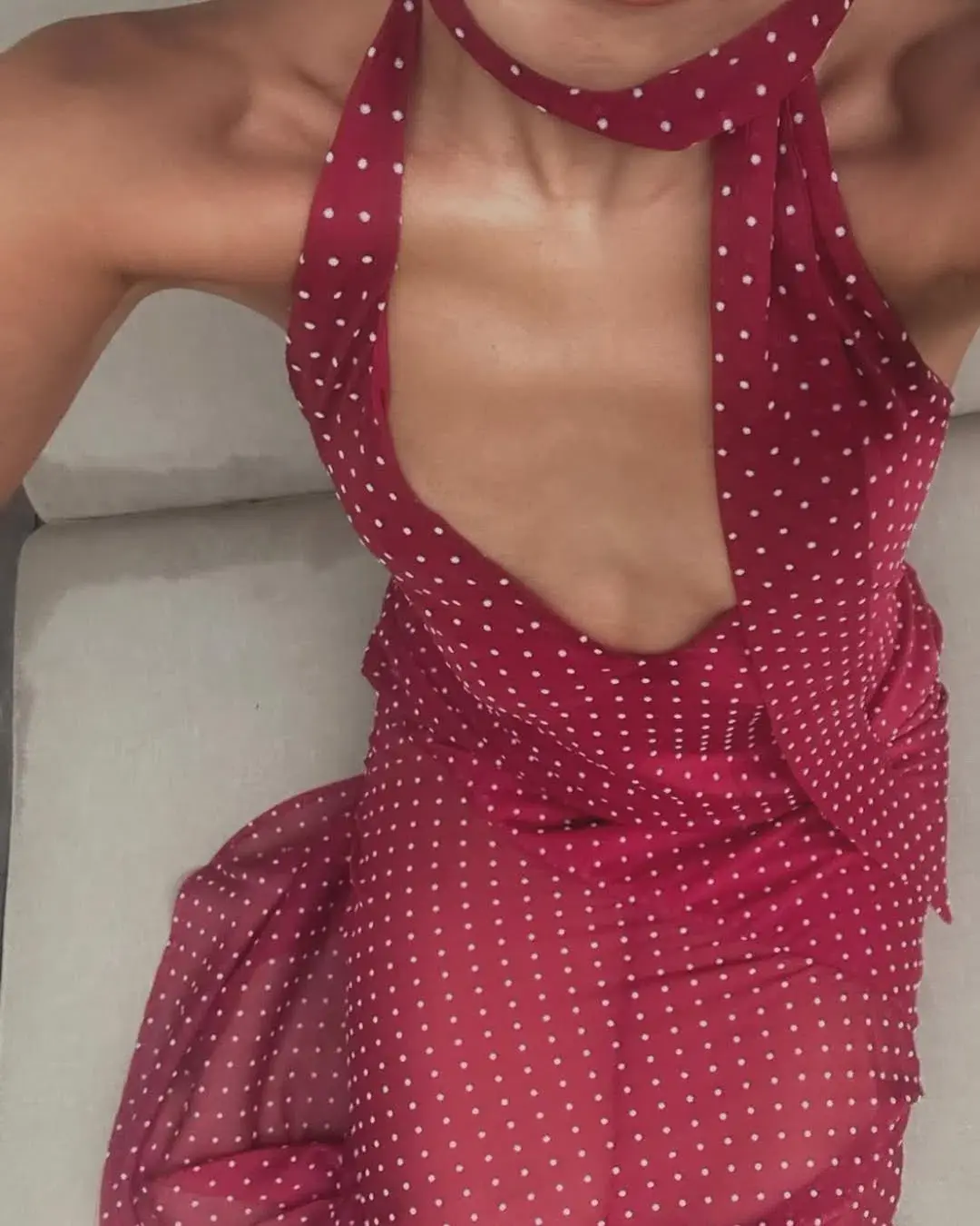 I am Delilah Jasmine Maxi Dress Red Size Small AU 8 - Image 2