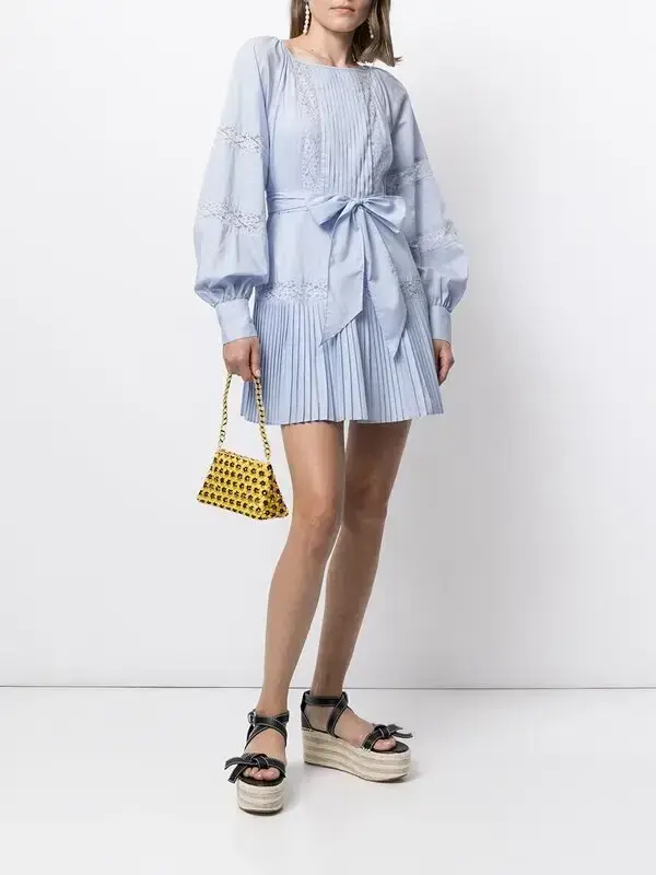 Alice McCall Blissful Song Mini Dress in Sky Blue Size S / AU 8 - Image 2