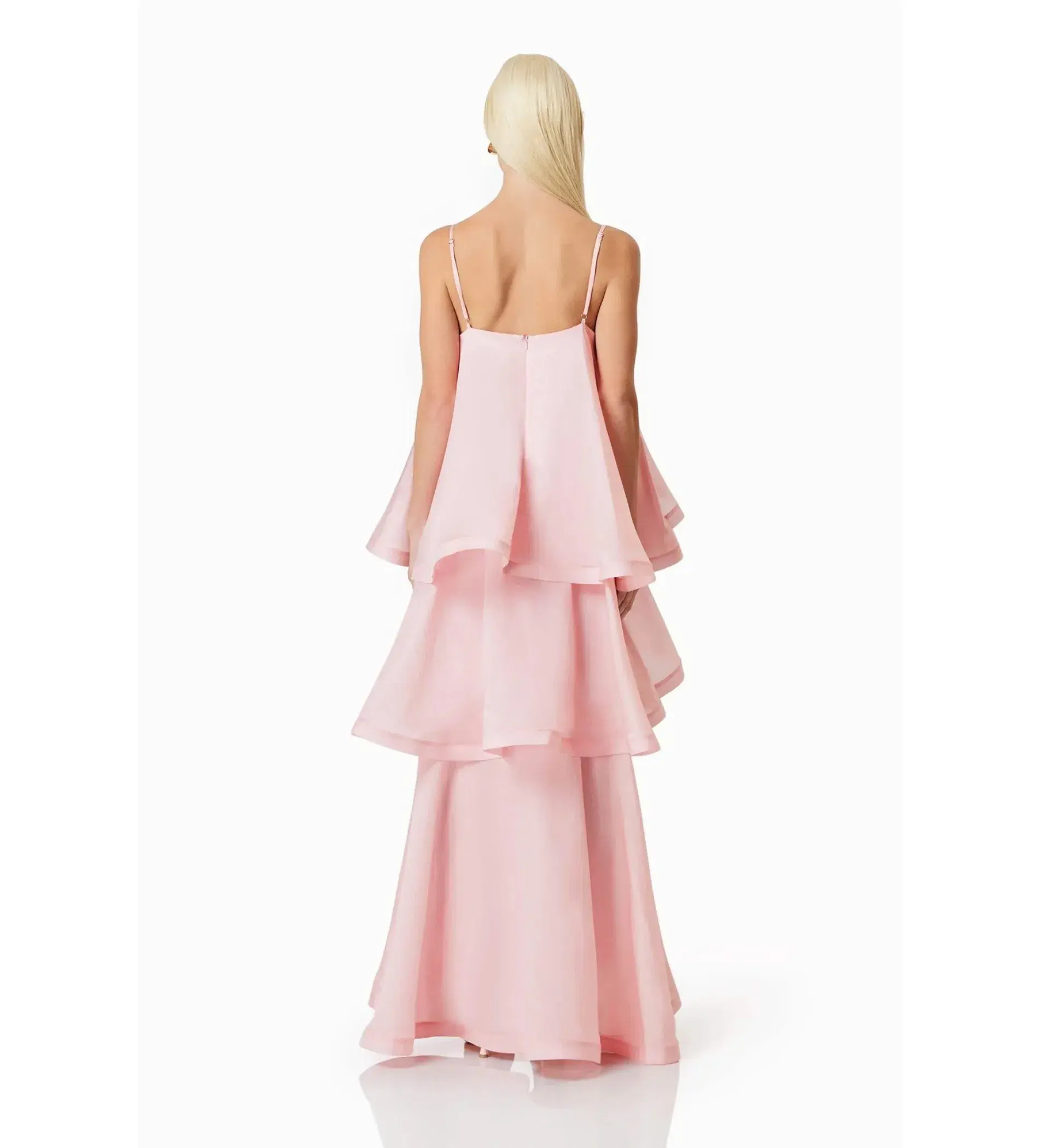 Elliatt Swallowtail Day To Night Maxi Dress Pink Size M/AU 10 - Image 4