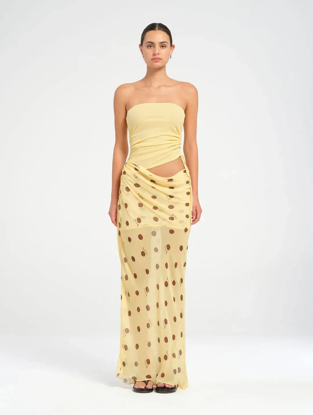 Benni Roscoe Maxi Yellow Size 8 - Image 1