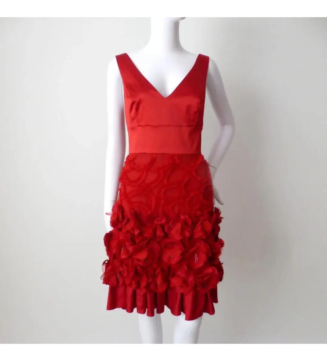 Alannah Hill Kick up a Storm Mini Dress Red Size 8 for rent on The Volte - main image