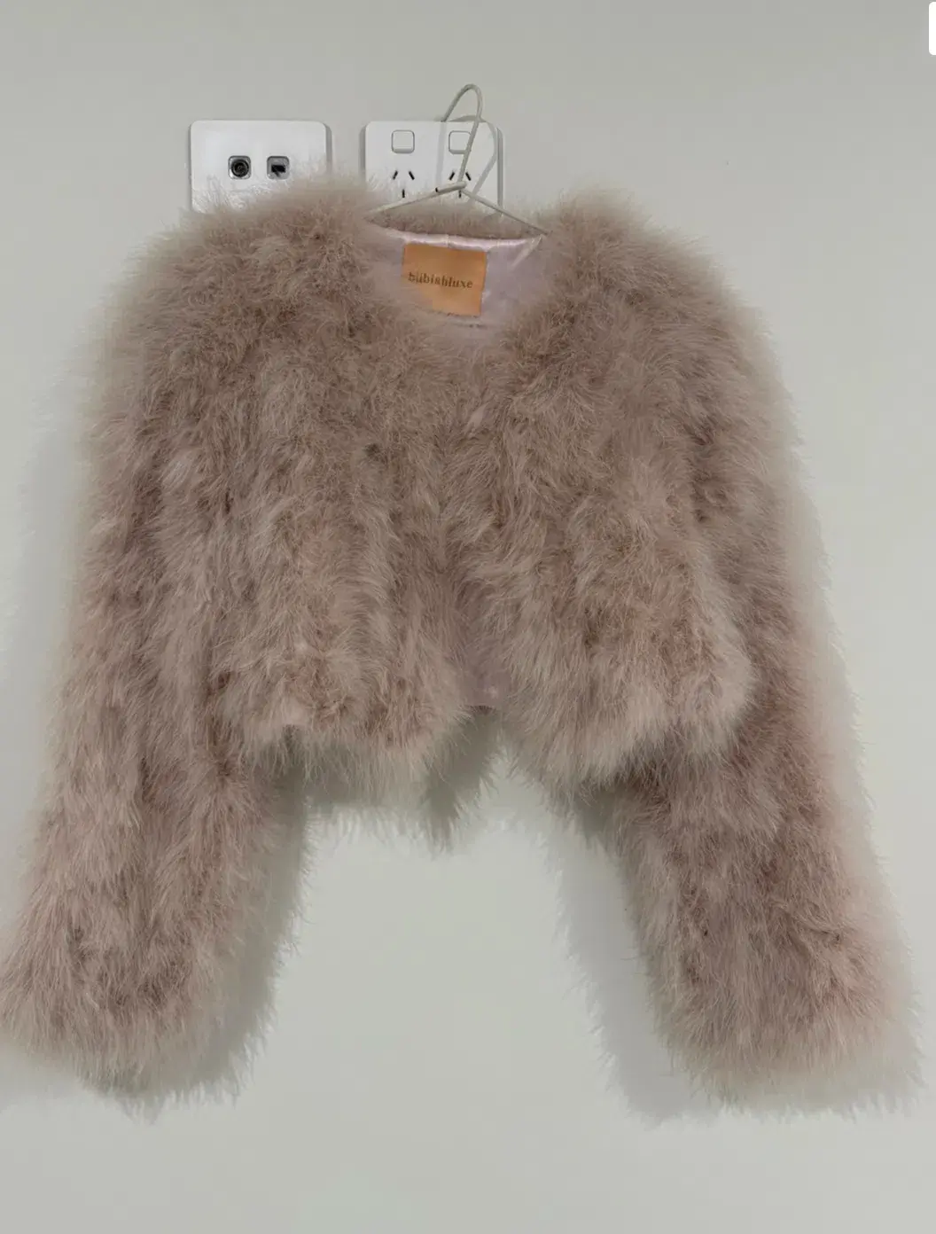 Bubish Manhattan Crop Jacket Baby Pink Size 10 - Image 3