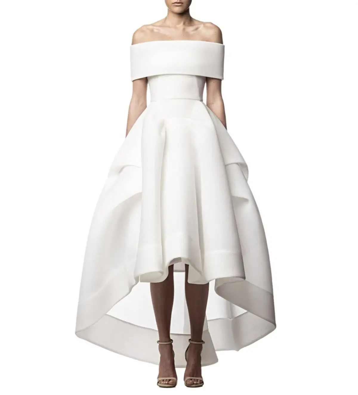 Maticevski Thorax Gown White Size AU 10 - Image 1