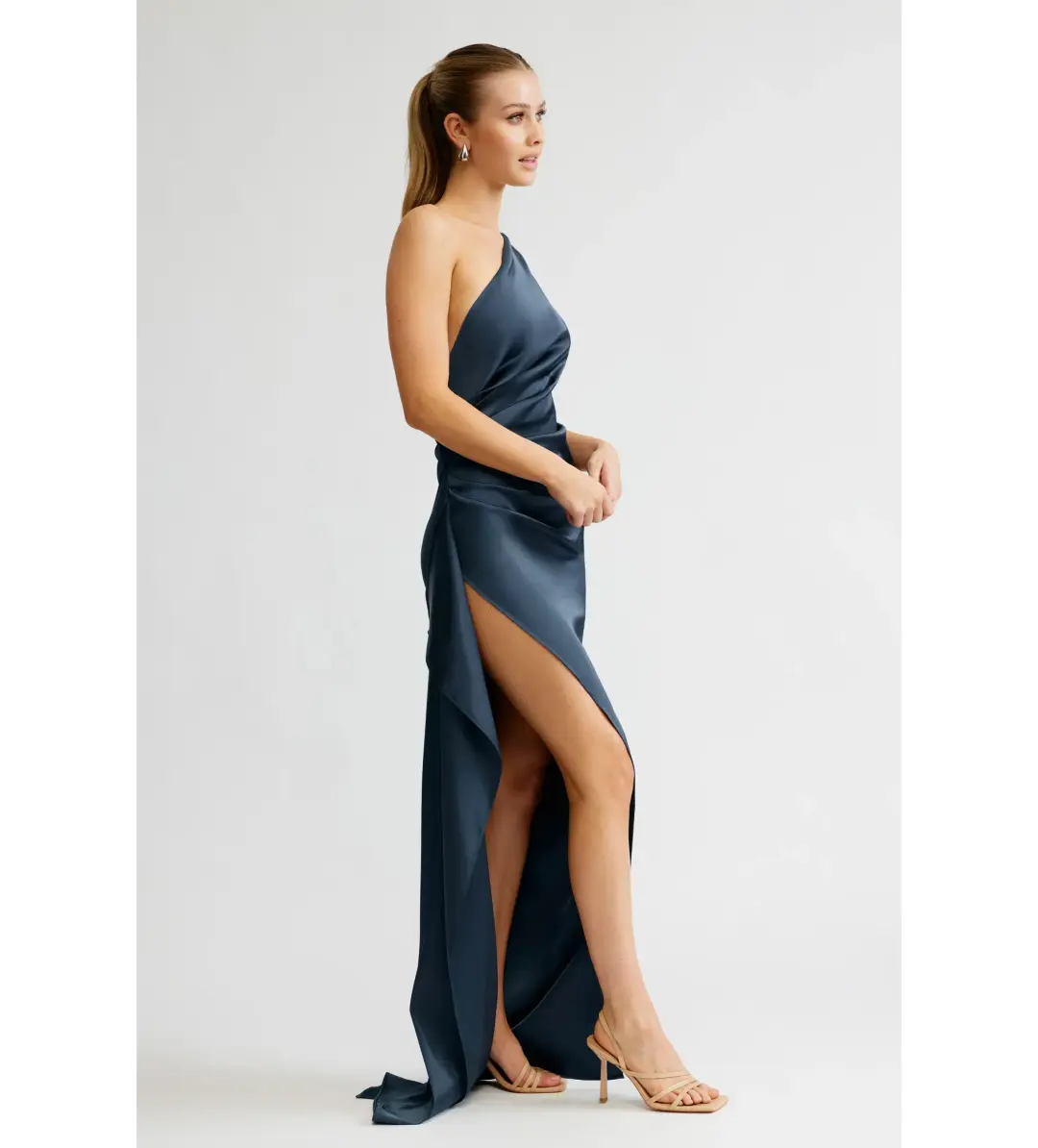 LEXI Samira Dress in  Orion Blue Size AU 8 for rent on The Volte - main image