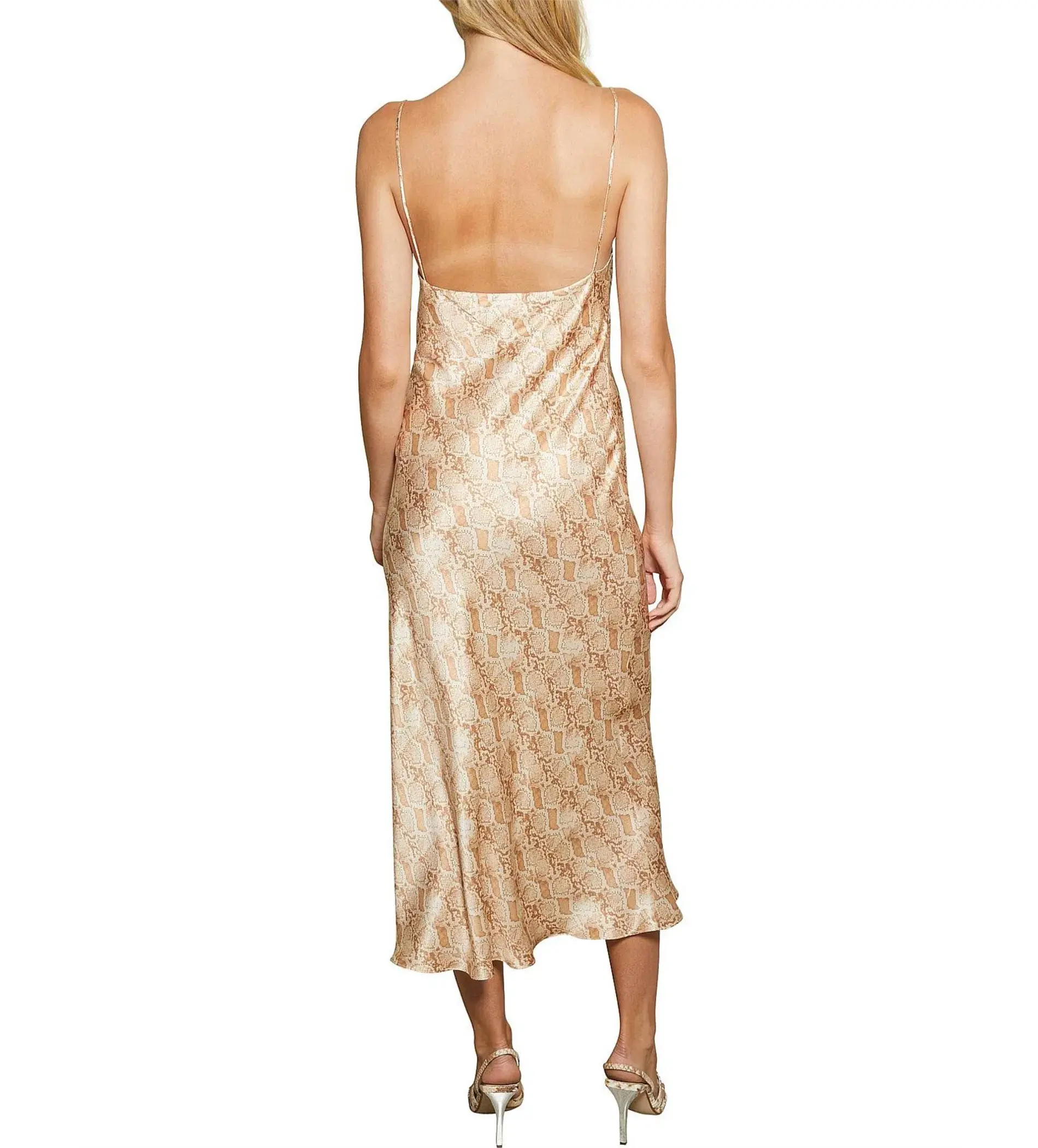 Bec & Bridge Anaconda Midi Dress Size 6 - Image 3