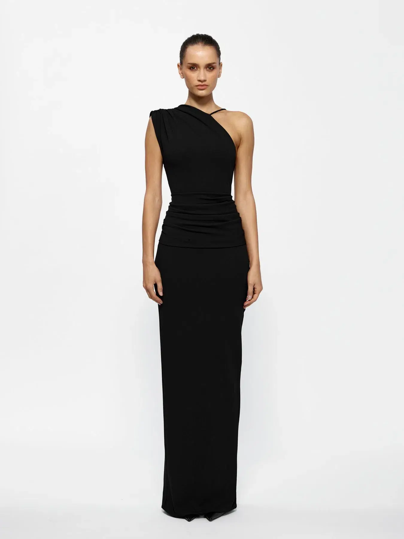 Effie Kats Greer Gown Black Size 10 - Image 1