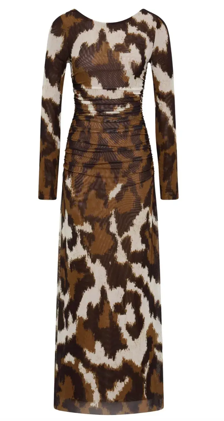 Aje Studio Sym Long Sleeve Wild Abstract Size AU 8 for rent on The Volte - main image