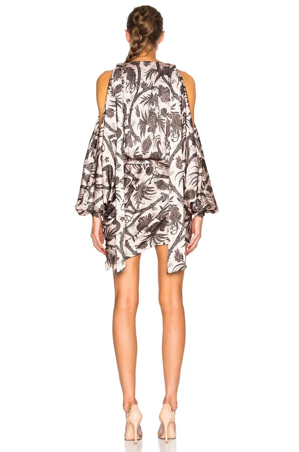 Zimmermann Karmic Billow Mini Dress Bird Chintz Size 8 - Image 2