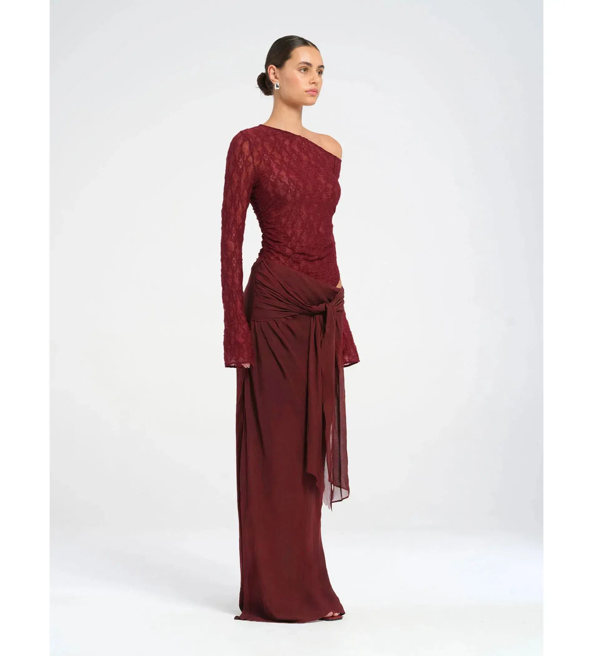 Benni Nova Maxi Dress in Maroon Size XS / AU 6 - Image 2