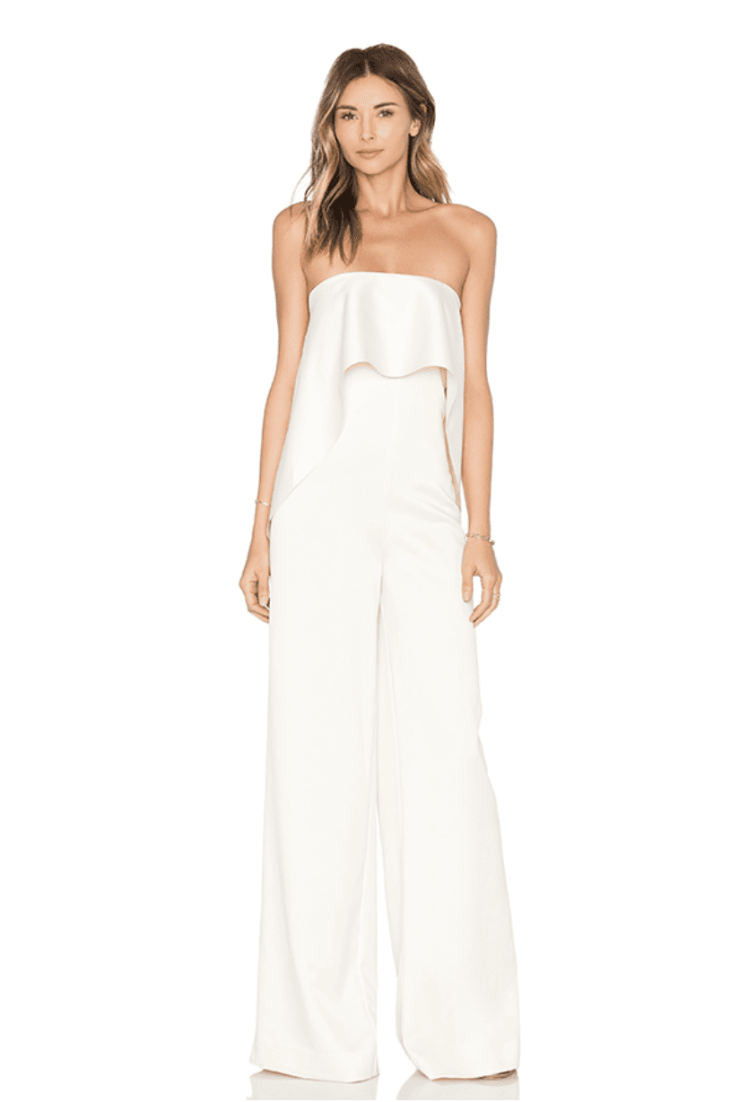 Solace London Strapless Jumpsuit Size 6 - Image 2