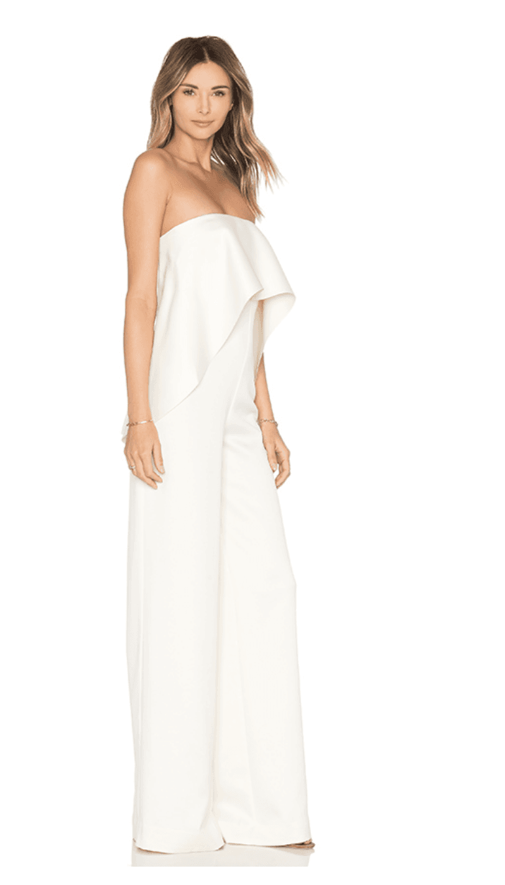 Solace London Strapless Jumpsuit Size 6 - Image 3
