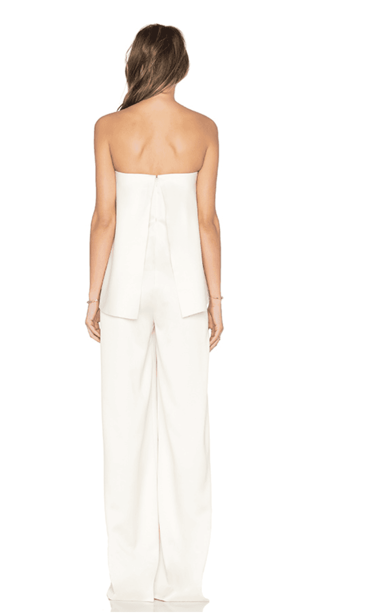 Solace London Strapless Jumpsuit Size 6 - Image 4