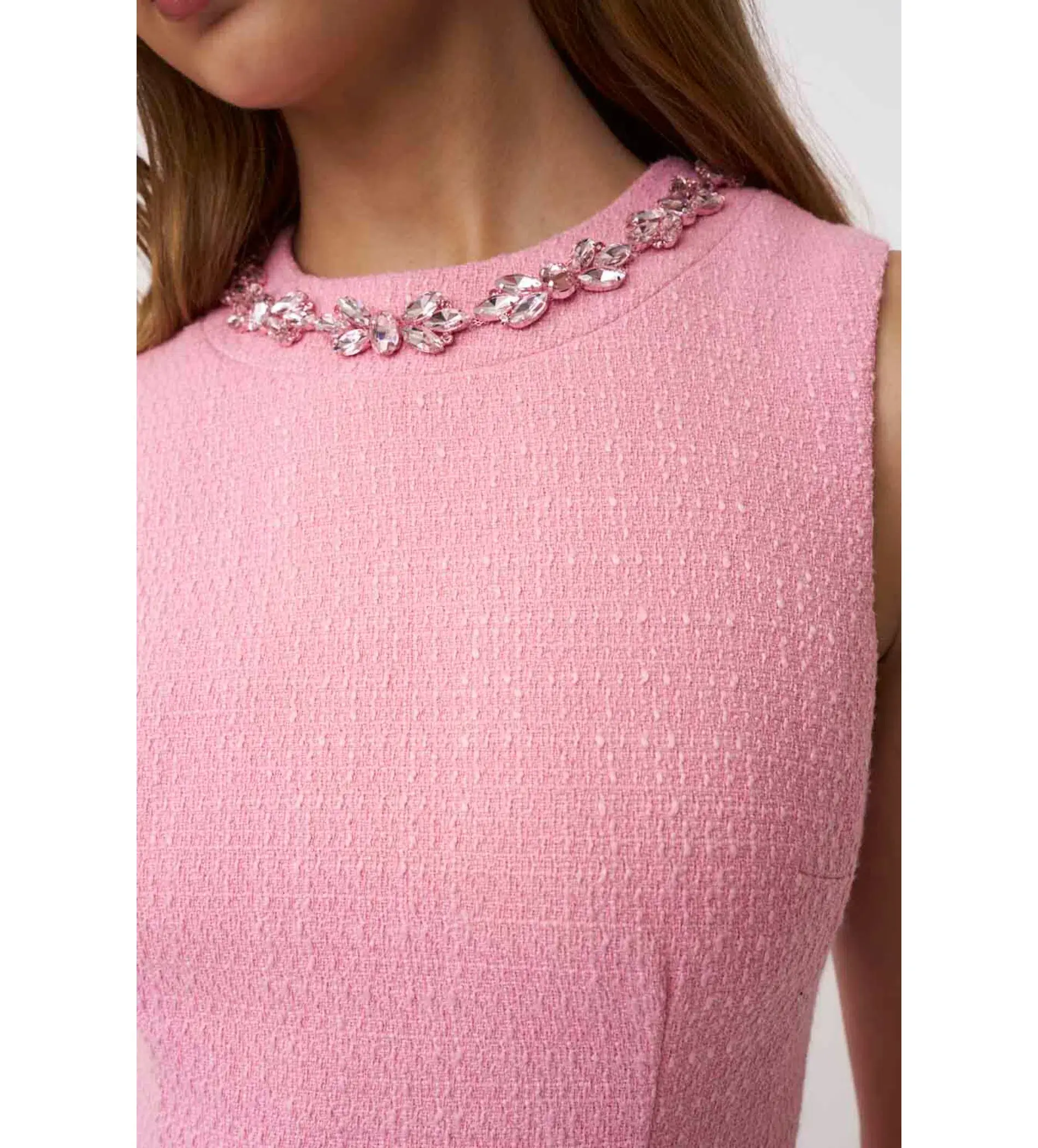 By Johnny Santina Shift Mini Dress Pink Size AU 8 - Image 4