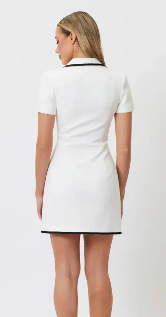Bianca and Bridgett Kodie Mini Dress White Size 6 - Image 3