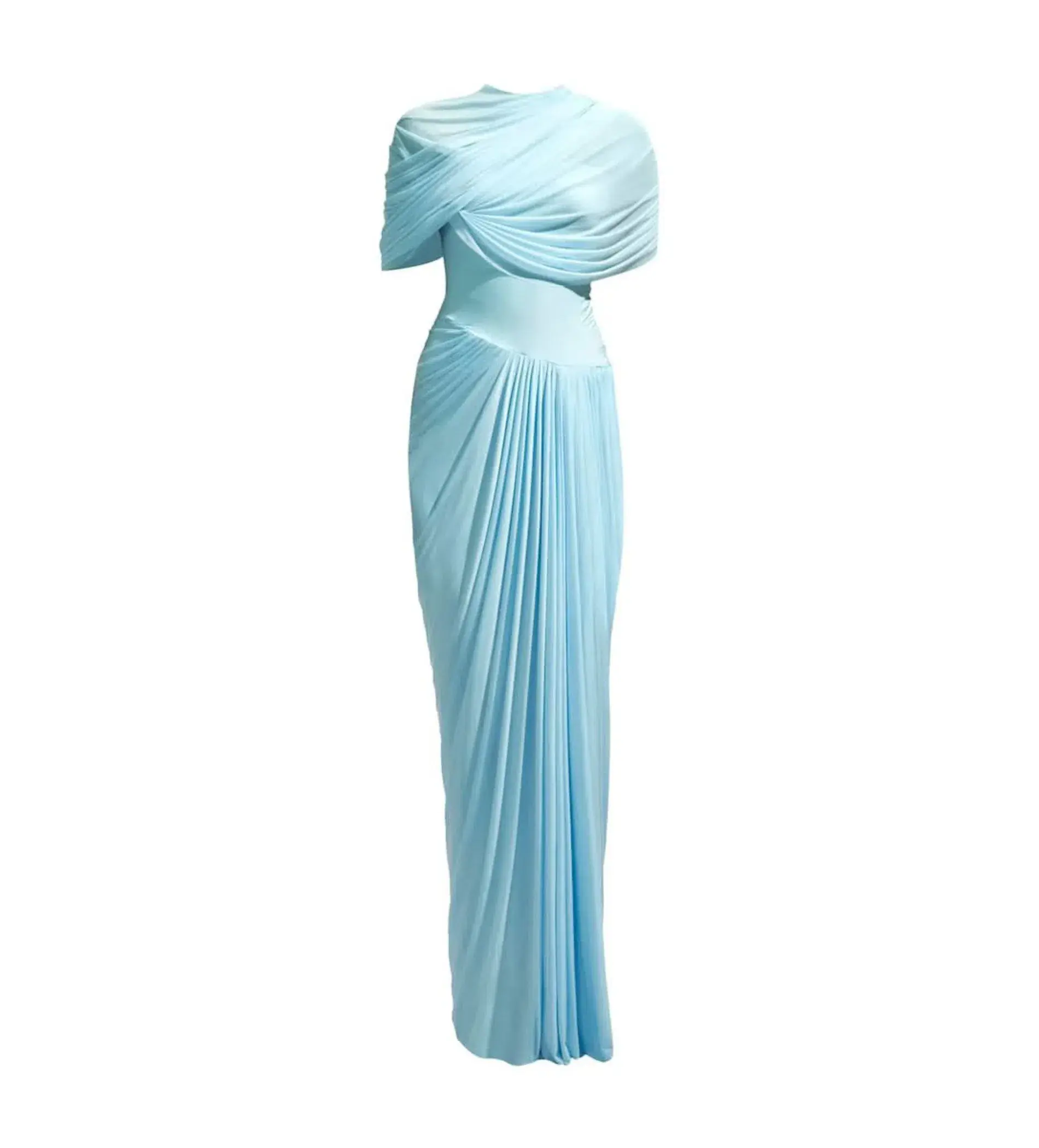 Deme by Gabriella Jasmine Maxi Dress Baby Blue Size S/AU 8 - Image 5