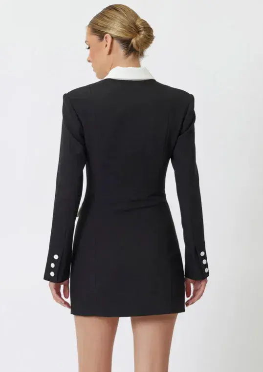 Bianca and Bridgett Elesha Mini Dress Black Size 6 - Image 2