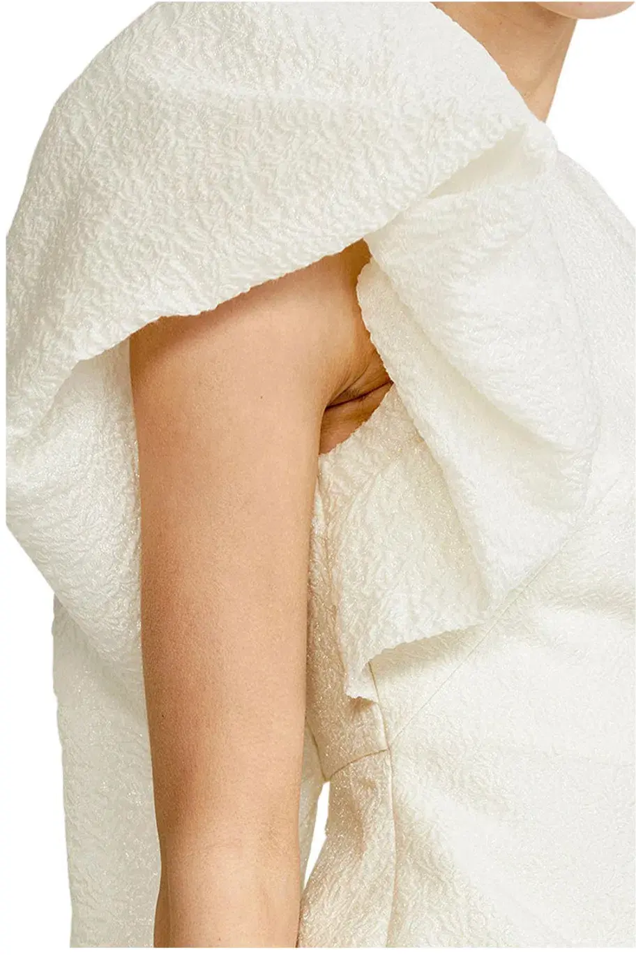Acler Wattle Midi Dress White Size 8 - Image 4