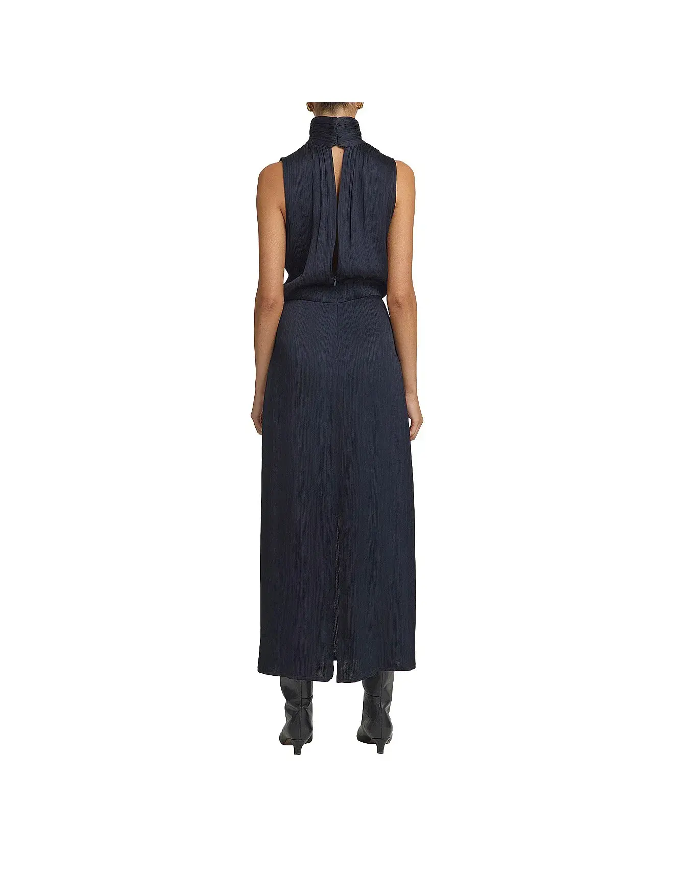 Viktoria & Woods Boulevard Dress Navy Blue Size AU 4 - Image 3