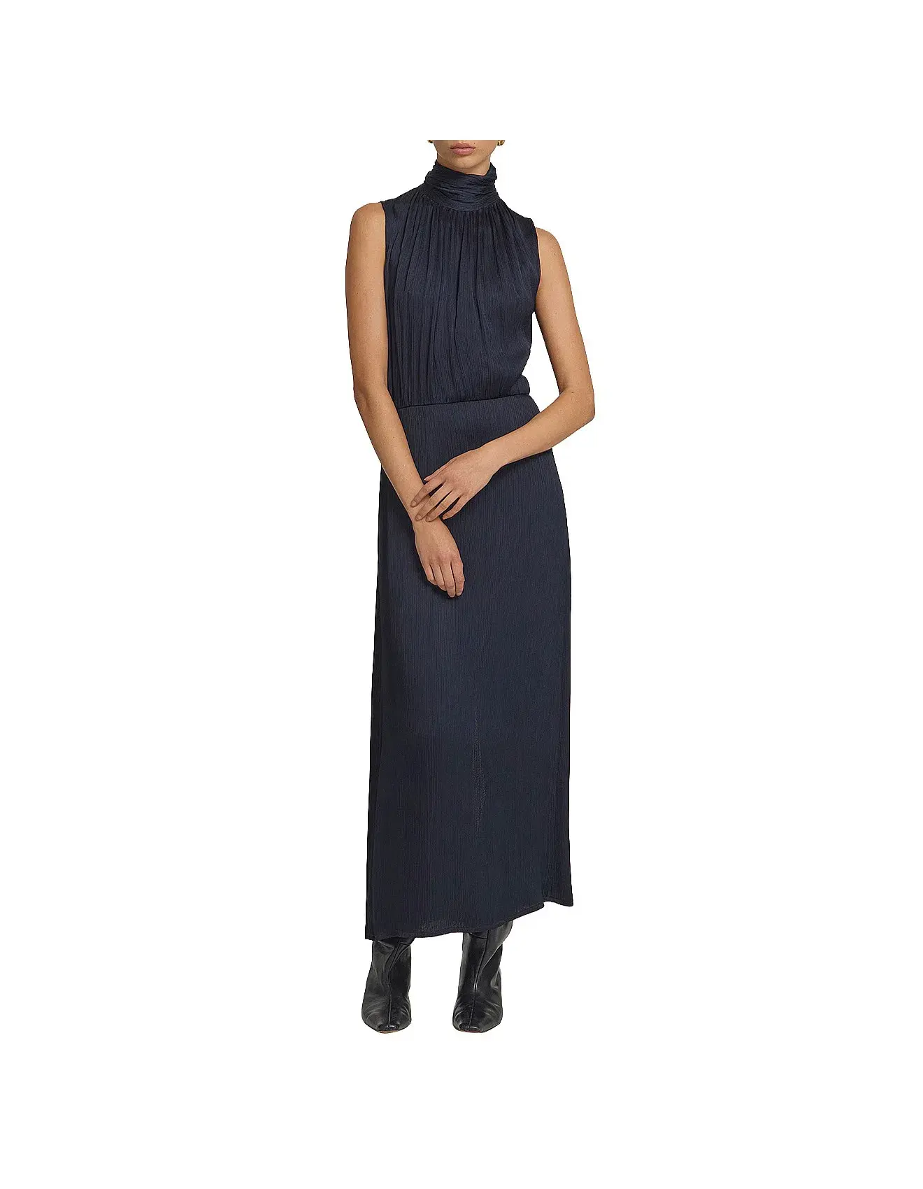 Viktoria & Woods Boulevard Dress Navy Blue Size AU 4 - Image 1