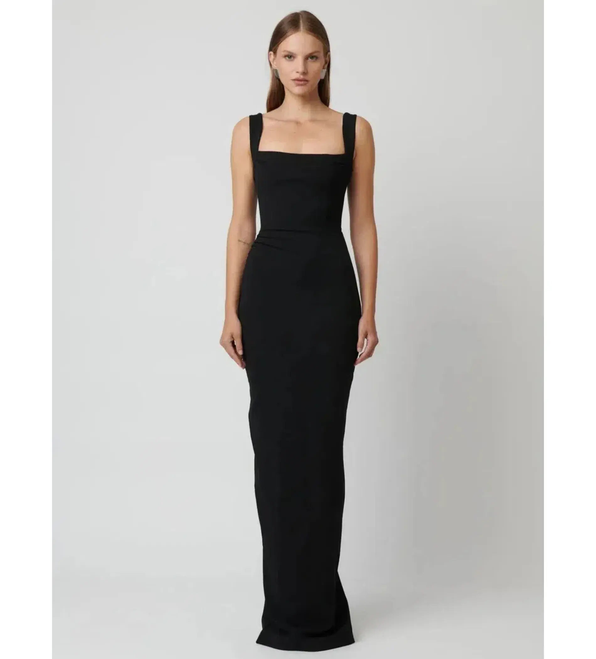 Effie Kats Marbella Gown Black Size S/AU 8 - Image 1