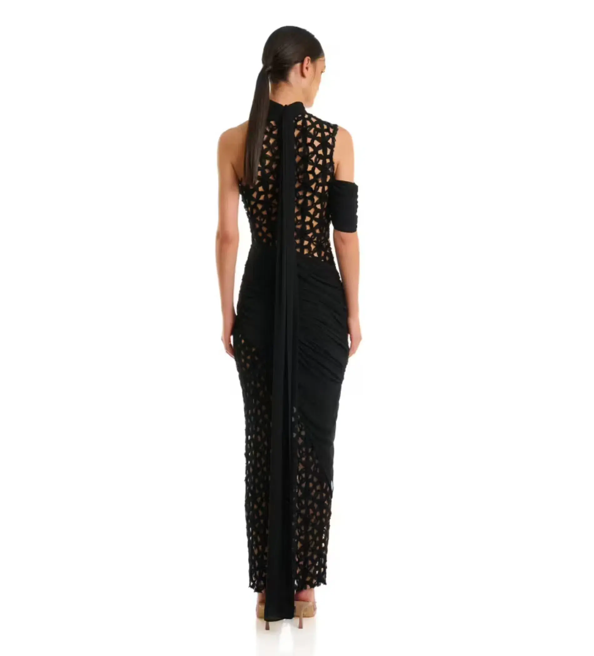 Eliya the Label Milan Maxi Dress Black Size XS/6 - Image 4