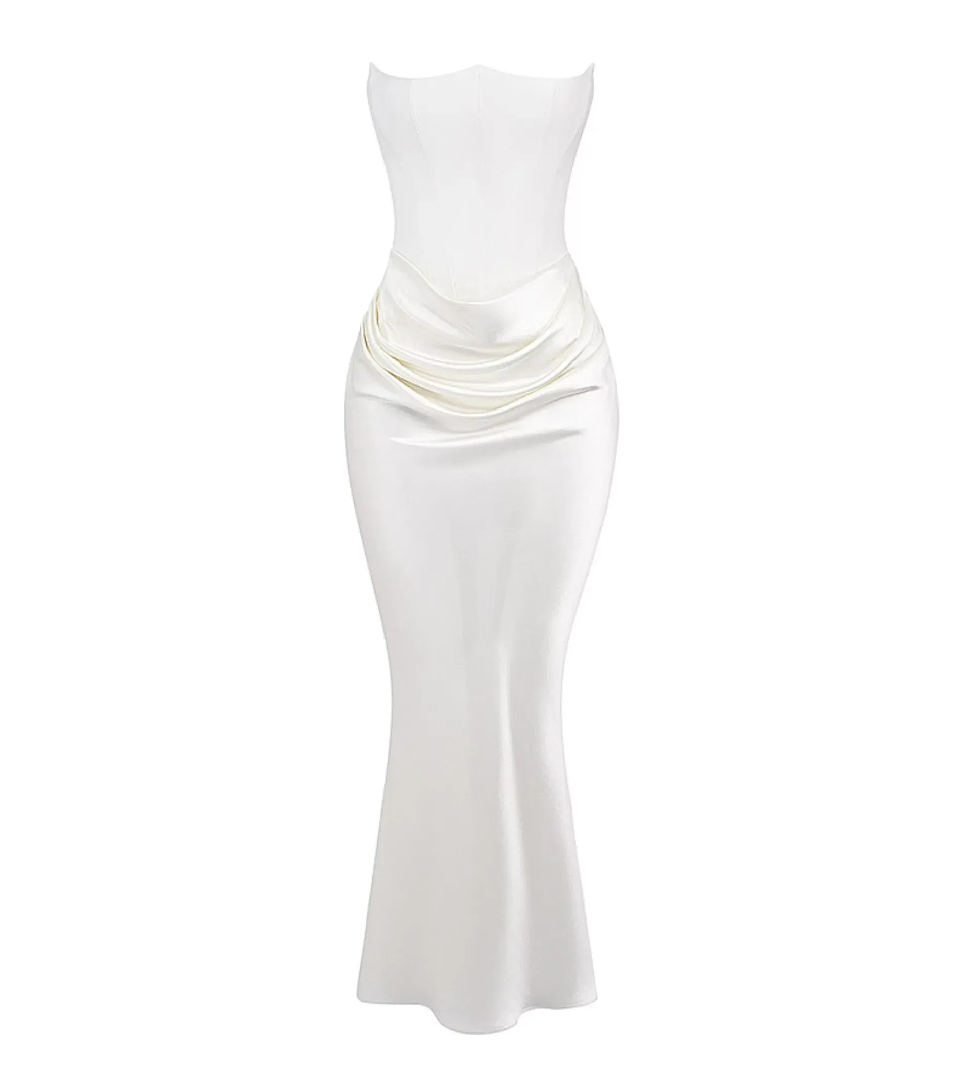 House of CB Persephone Corset Dress Ivory Size AU 10  - Image 4