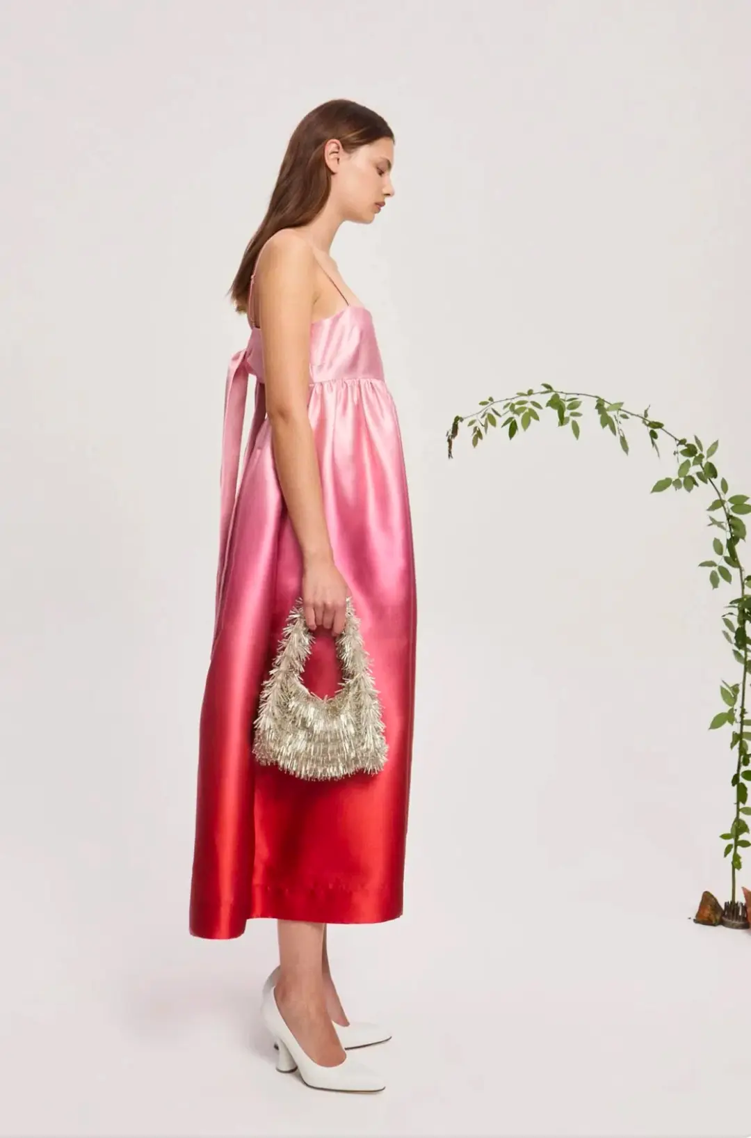 Alemais Inez Ombré Midi Dress Multi Size 8 for rent on The Volte - main image