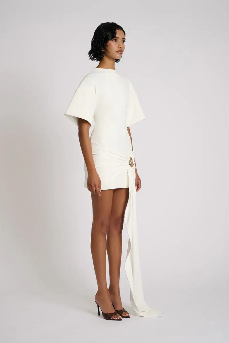 Eliya The Label Maxine Dress in White Size 8 - Image 2