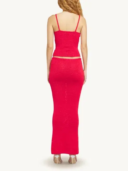 Asta Resort Carolina Set Rossa Maxi Red Size AU 12 - Image 2