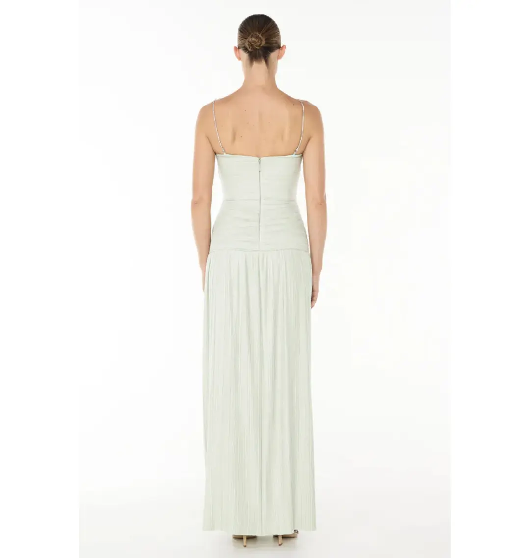 Manning Cartell Royal Debut Maxi Dress Sage Size 8 for rent on The Volte - main image