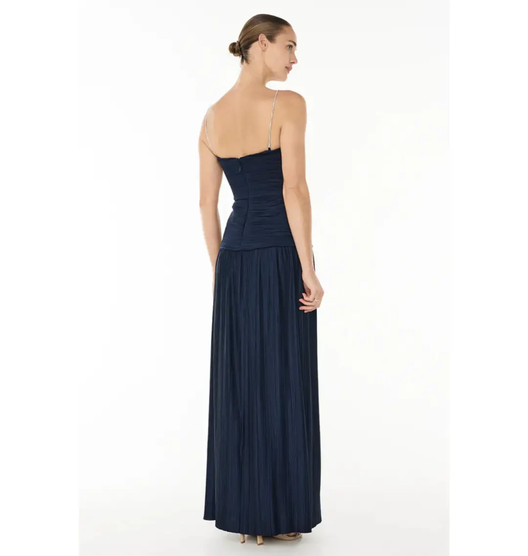 Manning Cartell Royal Debut Maxi Dress in Navy Size 8 for rent on The Volte - main image
