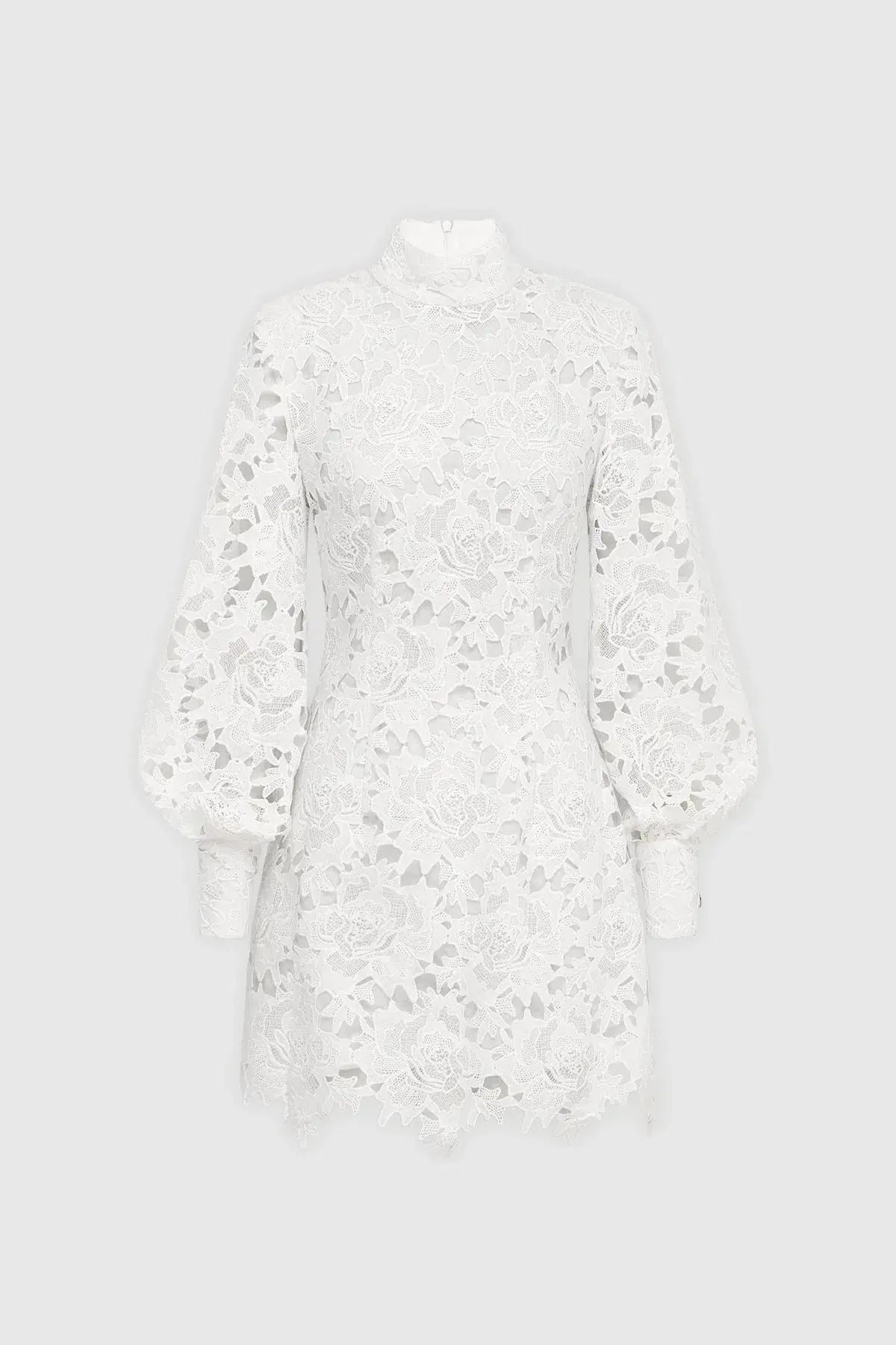 Leo Lin Isla Lace Mini Dress Snow Size 8 - Image 1